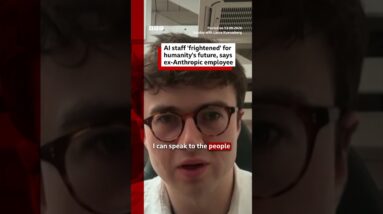 AI staff 'genuinely frightened' for humanity's future, says ex-Anthropic employee.#AI #BBCNews
