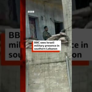 Israel expanding presence in Lebanon, officials say, as BBC visits occupied areas. #Lebanon #BBCNews