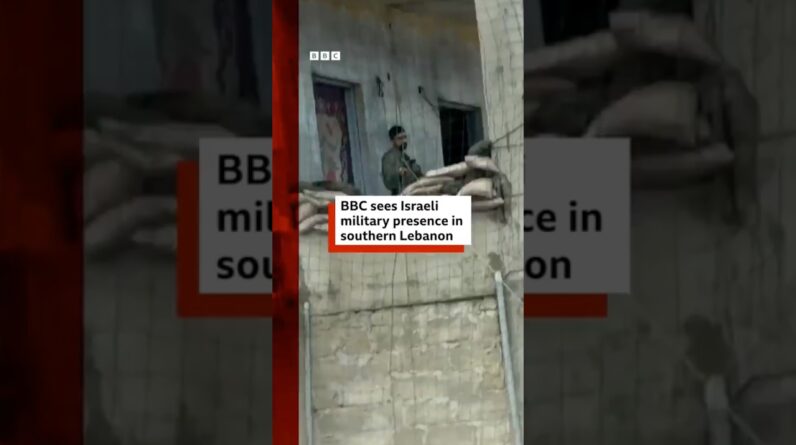 Israel expanding presence in Lebanon, officials say, as BBC visits occupied areas. #Lebanon #BBCNews