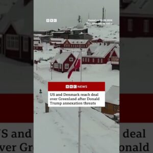 US and Denmark reach deal over Greenland after Trump annexation threats. #Trump #Greenland #BBCNews