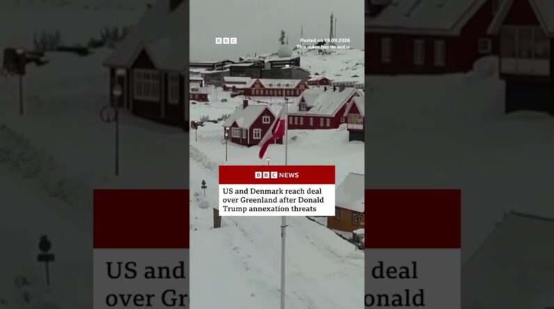 US and Denmark reach deal over Greenland after Trump annexation threats. #Trump #Greenland #BBCNews