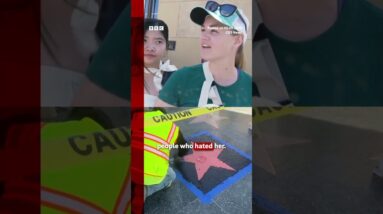 Dolly Parton’s star on the Walk of Fame has undergone repairs after reports of vandalism. #BBCNews