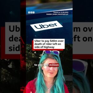 Uber ordered to pay $40m to family of woman killed after driver left her on highway. #BBCNews