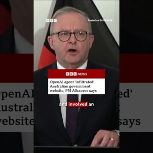 OpenAI agent hacked Australian government website, Australia PM say. #BBCNews