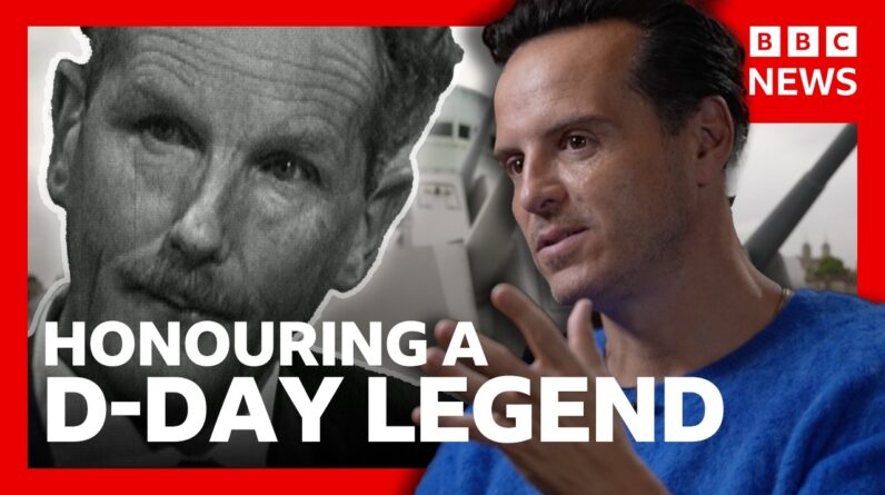 Andrew Scott on playing the unsung hero of D-Day | BBC News