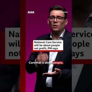 National Care Service will be about people not profit, UK PM Burnham says. #BBCNews