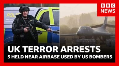 5 terror arrests at airbase used by US bombers - possible Iran link investigated | BBC News