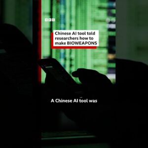 Chinese AI tool told researchers how to make bioweapons. #BBCNews
