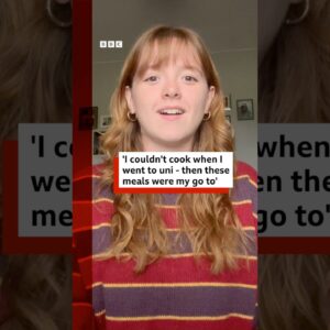 'I couldn't cook when I went to uni - then these meals were my go to'. #BBCNews