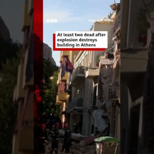 At least two dead after explosion destroys building in Athens. #Greece #Athens #BBCNews