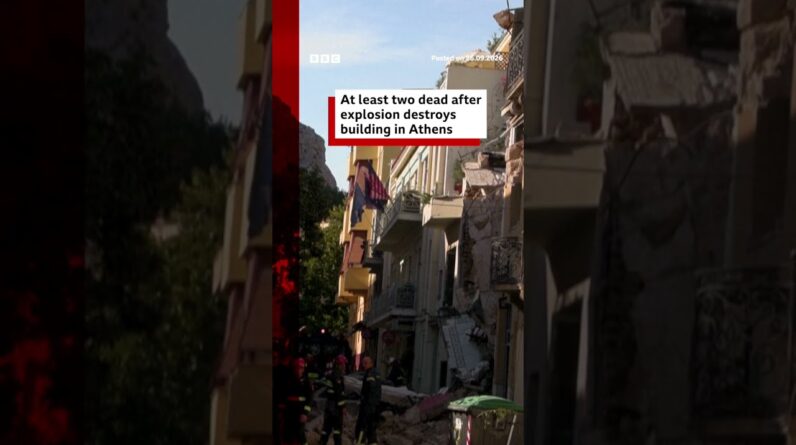 At least two dead after explosion destroys building in Athens. #Greece #Athens #BBCNews