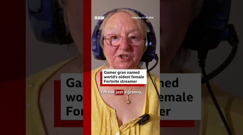 World’s oldest Fortnite streamer says no-one is “too old” to game. #Scotland #BBCNews