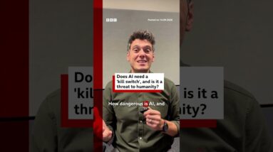Does AI need a 'kill switch', and is it a threat to humanity? #BBCNews