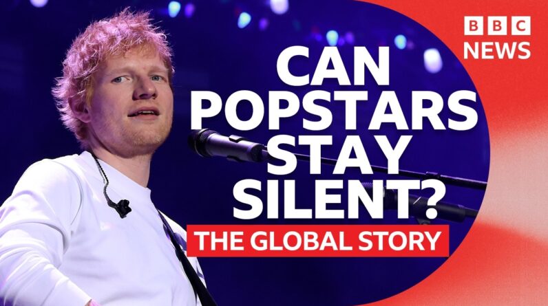 Ed Sheeran, Macklemore, and the politics of staying silent | BBC News