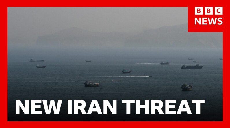 Iran warns of 'heavier response' after trading strikes with US in Strait of Hormuz | BBC News