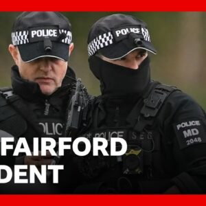 Five men arrested as counter-terror police investigate major incident near RAF Fairford | BBC News
