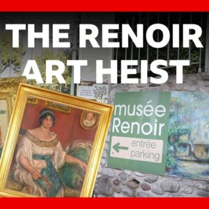 France's latest art heist: the hunt for two missing Renoir paintings | BBC News