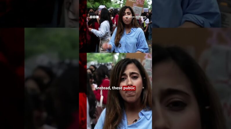 Protests in India over alleged sexual assaults against women. #India #BBCNews
