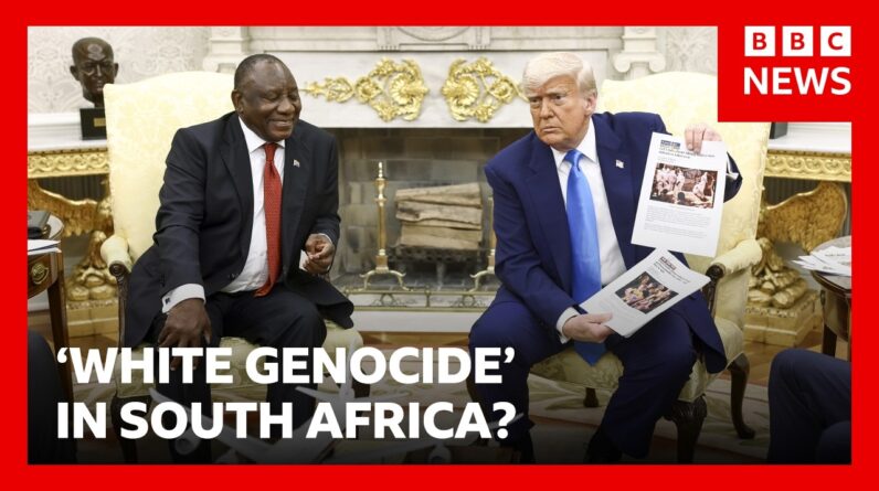 Examining ‘white genocide’ claims in South Africa | BBC News