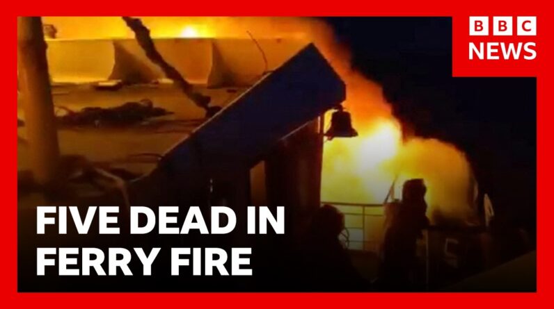 Five dead and 86 feared missing after Philippines ferry fire | BBC News