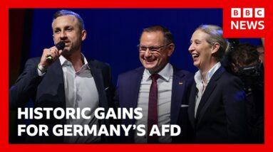 Germany's far-right AfD hails big victory in east, but falls short of majority | BBC News