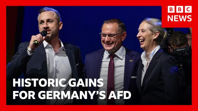 Germany's far-right AfD hails big victory in east, but falls short of majority | BBC News