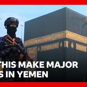 Houthis claim biggest advancement this year in Yemen | BBC News