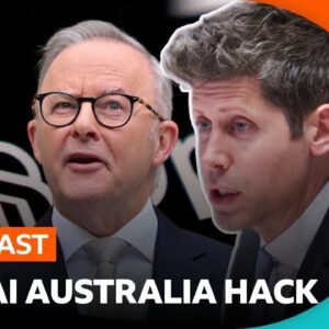 How did OpenAI hack an Australian government website? | BBC Newscast