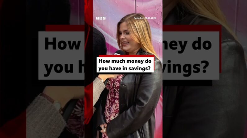 How much money do you have saved? #Money #BBCNews