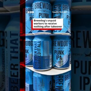 Brewdog's unpaid workers to receive nothing after takeover deal. #Brewdog #Pubs #BBCNews