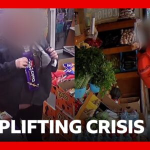Shoplifting crisis in England and Wales, according to shops and police | BBC News