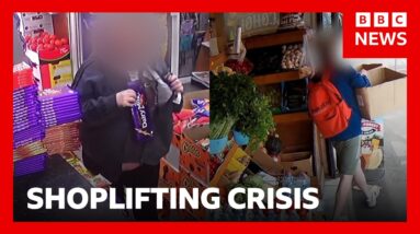 Shoplifting crisis in England and Wales, according to shops and police | BBC News