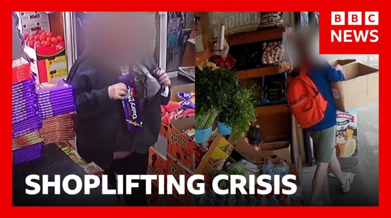 Shoplifting crisis in England and Wales, according to shops and police | BBC News