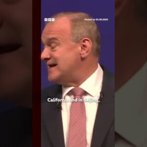 Tech bosses are "racing each other with no guardrails", Lib Dem leader Ed Davey said. #BBCNews