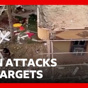 Iran retaliates after US strike kills four at wedding | BBC News
