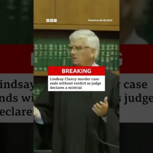 Judge in Lindsay Clancy case declares a mistrial. #BBCNews