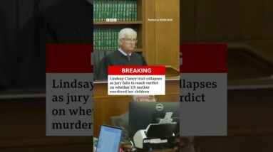 Lindsay Clancy legal team given hour to appeal mistrial. #BBCNews