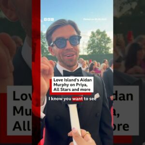 Love Island's Aidan Murphy on Priya, All Stars and more. #BBCNews