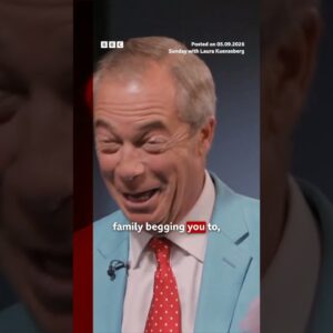 Nigel Farage's family want him to 'pack it  up and walk away'. #ReformUK #NigelFarage #BBCNews