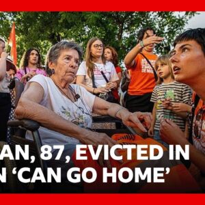 Spain announces new housing measures after protests over eviction of woman, 87 | BBC News