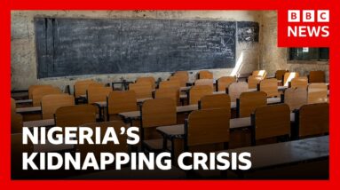 Nigerian children kept out of school by armed gangs | BBC News