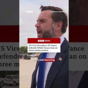 Major US networks suspend White House TV coverage of President Donald Trump. #BBCNews