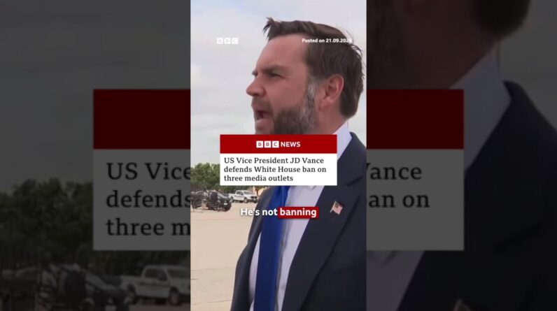 Major US networks suspend White House TV coverage of President Donald Trump. #BBCNews