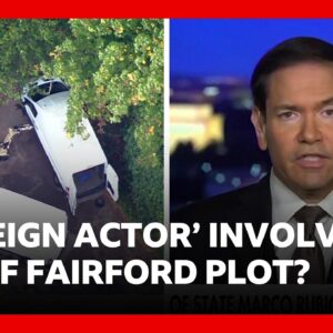 RAF Fairford incident involves 'foreign actor', says Rubio| BBC News