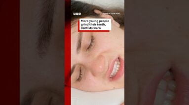 Dentists say more young people in UK are grinding their teeth. #Dentists #Health #BBCNews