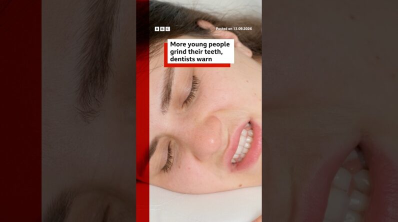 Dentists say more young people in UK are grinding their teeth. #Dentists #Health #BBCNews