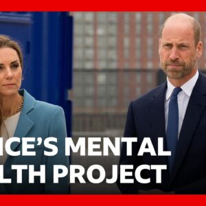 Prince William launches suicide prevention programme for sport | BBC News