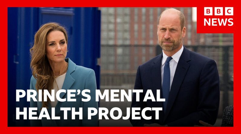 Prince William launches suicide prevention programme for sport | BBC News