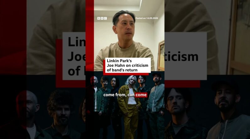 Linkin Park's Joe Hahn on criticism of band's return. #LinkinPark #Unshatter #BBCNews