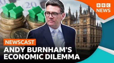 What is Andy Burnham's big economic dilemma - and what choices does he have? | BBC Newscast